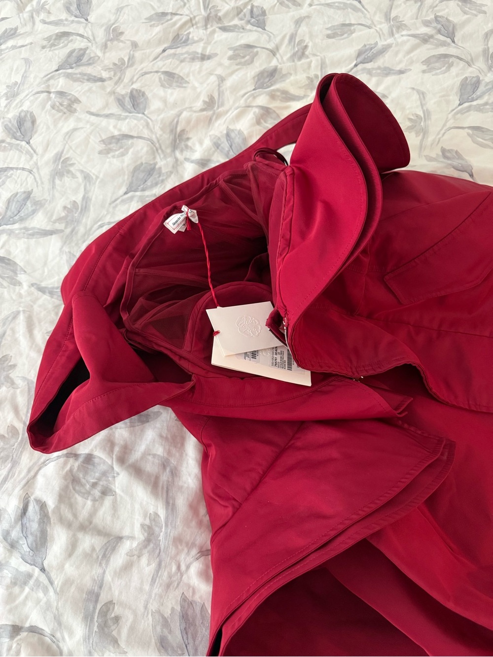 Alexander McQueen Runway 2022 Red Women's Dress